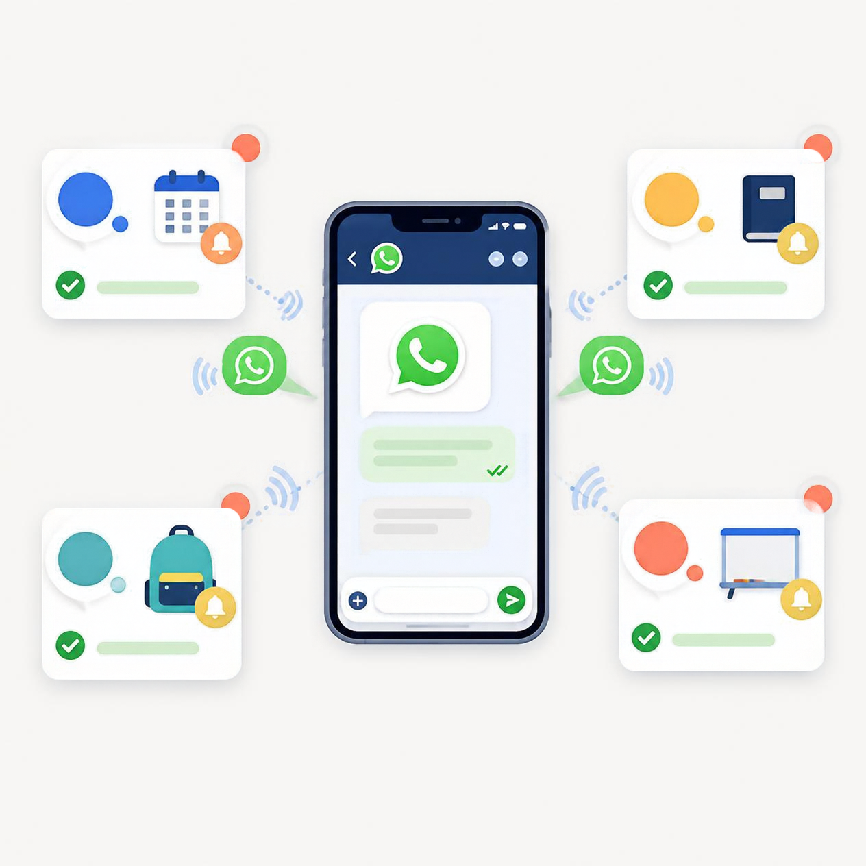 Notifikasi via WhatsApp